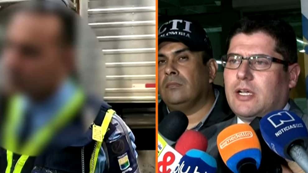 19 capturados en la Secretaría de Movilidad de Bello, Antioquia. Foto:NoticiasRCN