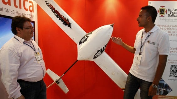 Feria Aeronáutica Internacional F-Air Colombia. Foto: EFE