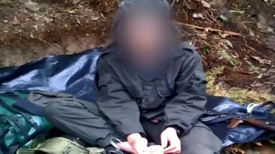 Foto del Ejército de un menor en las Farc.