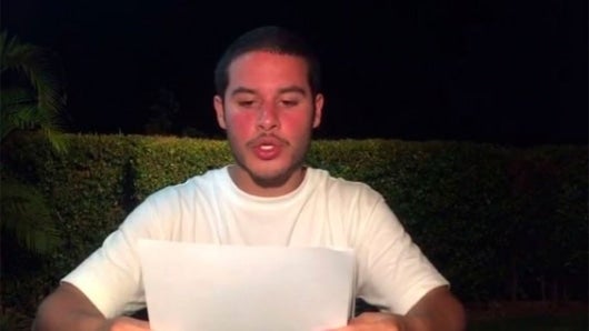 Yibram Saab, hijo mayor del defensor del Pueblo, Tareck William Saab. Foto: Captura de video