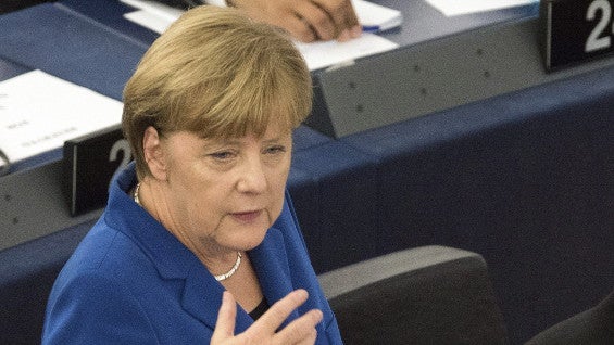 Angela Merkel, canciller alemana. Foto: EFE.