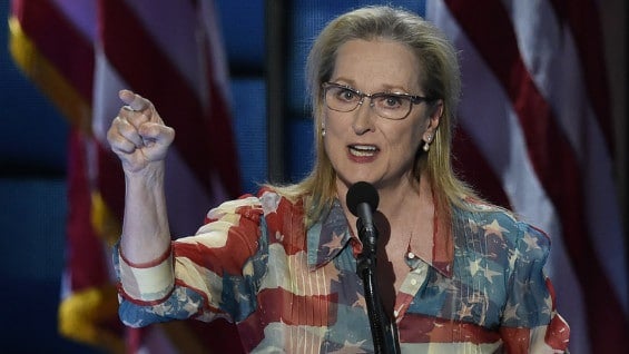 Meryl Streep, actriz estadounidense de teatro, cine y televisión. Foto: AFP.