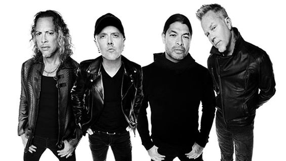 Metallica. Foto: Facebook.