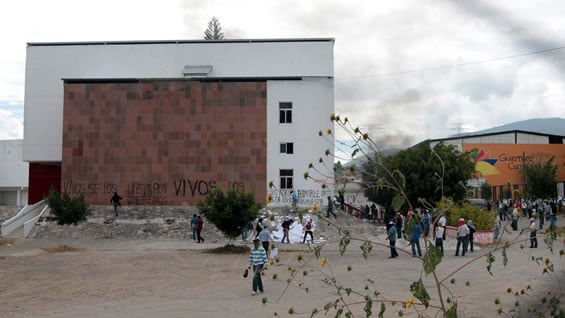 Sede del PRI en Guerrero. Foto: EFE