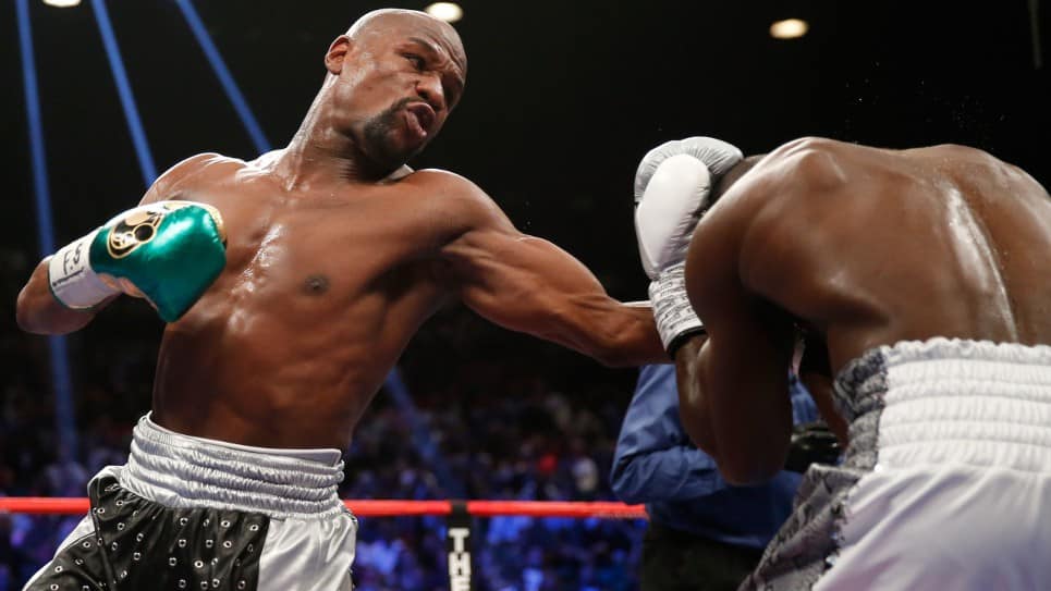 Floyd Mayweather Jr.,el hombre que una vez dijo ser "más grande que Alí". Foto AFP