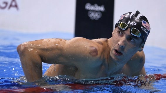 Michael Phelps, nadador estadounidense.