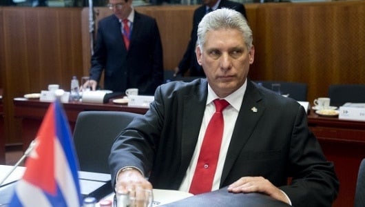 Miguel Díaz -Canel es el nuevo presidente de Cuba. Foto: AFP