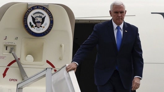 FOTO: Vicepresidente de Estados Unidos Mike Pence. AFP