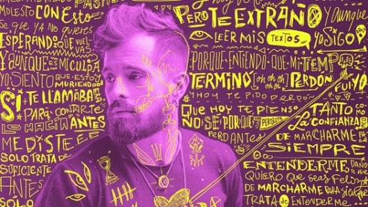 Mike Bahía, cantante colombiano. Foto: oficial