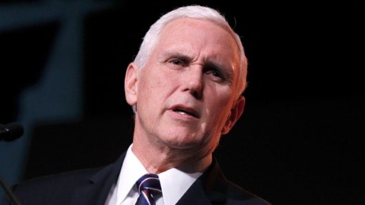 El vicepresidente de EE.UU., Mike Pence. Foto: AFP