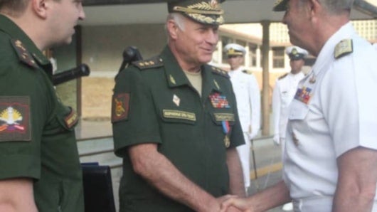 El mayor general Vasili Tonkoshkurov.