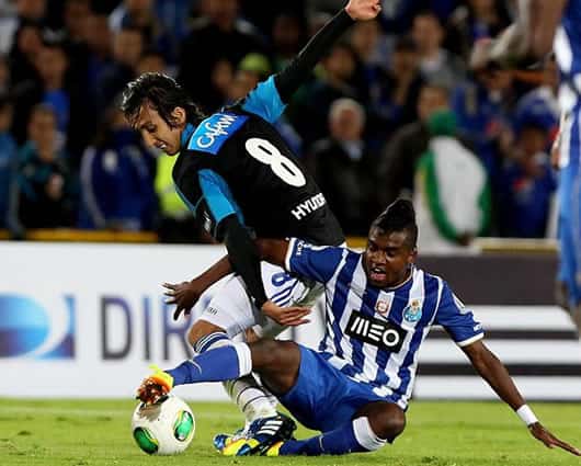 El equipo europeo cuidó el resultado ante un Millonarios. Foto EFE.