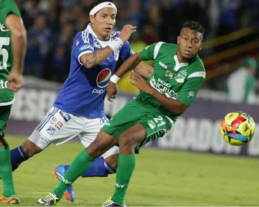 Deportivo Cali es líder del Cuadrangular B. Foto: AFP