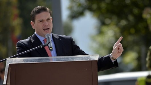 El embajador de Colombia en Estados Unidos, Juan Carlos Pinzón. Foto Noticias RCN