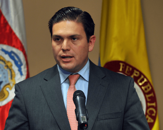 Juan Carlos Pinzón, ministro de Defensa. Foto: AFP