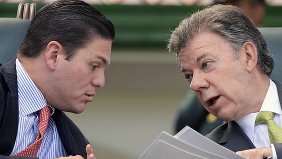 Juan Carlos Pinzón afirmó que le hará la propuesta al presidente Juan Manuel Santos. Foto: AFP.