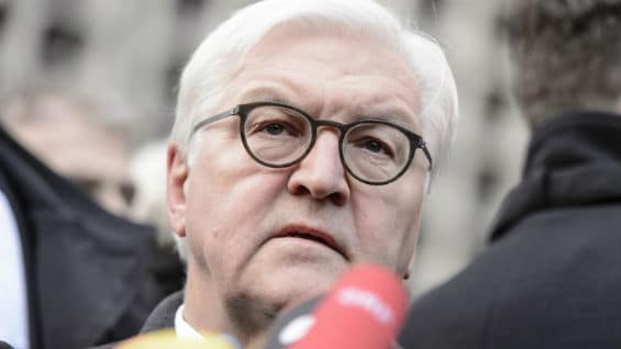 El ministro de relaciones exteriores de Alemania, Frank-Walter Steinmeier. Foto Agencia AFP
