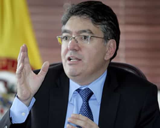 Mauricio Cárdenas Santamaría, ministro de Hacienda. Foto: OFICIAL.