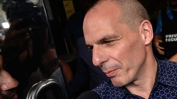 Yanis Varoufakis. Foto: AFP