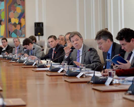 El presidente Santos tendrá libertad de hacer modificaciones. Foto: SIG.