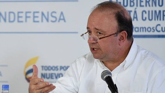 Luis Carlos Villegas, ministro de Defensa. Foto: Oficial.