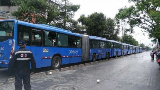 Foto: Twitter @MovilidadCali