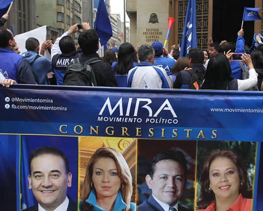 La Fiscalía inspeccionó dos sedes del movimiento político en Bogotá