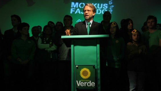Antanas Mockus, excandidato presidencial de la Alianza Verde. Foto: AFP.