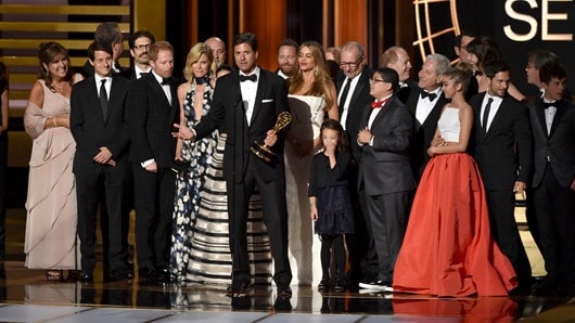 Elenco de Modern Family. Foto: AFP.