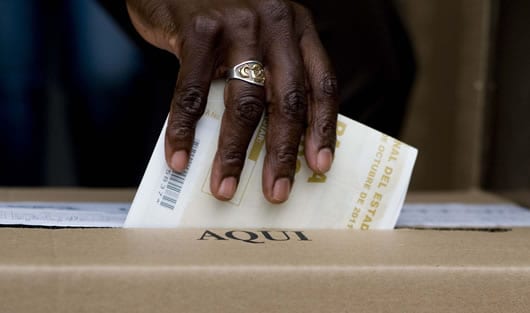 La MOE invitó a los colombianos a no vender su voto. Foto: AFP.