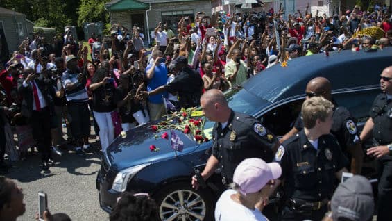 Las honras fúnebres de Mohamed Ali se extendieron por dos días. Foto AFP