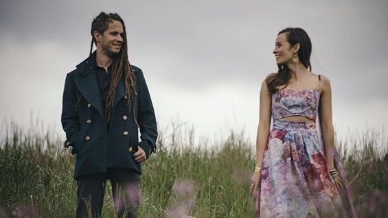 Vicente García y Catalina García, vocalista de Monsieur Periné.