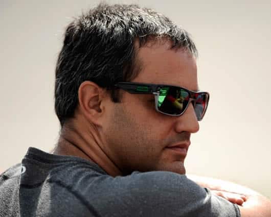 Juan Pablo Montoya, piloto colombiano. Foto: AFP