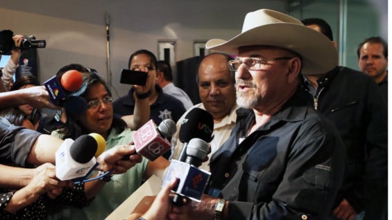 Hipólito Mora. Foto: Archivo AFP