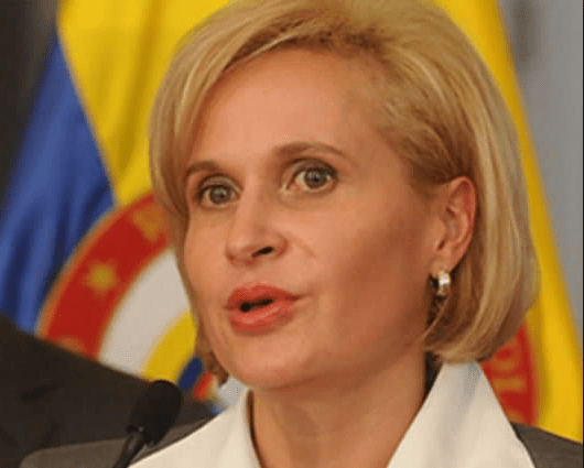 La contralora general, Sandra Morelli Rico. Foto: AFP.