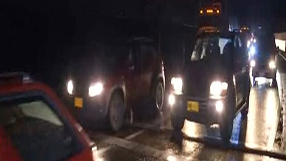 Las autoridades recomiendan a los conductores tomar la autopista Sur. Foto: Noticias RCN.