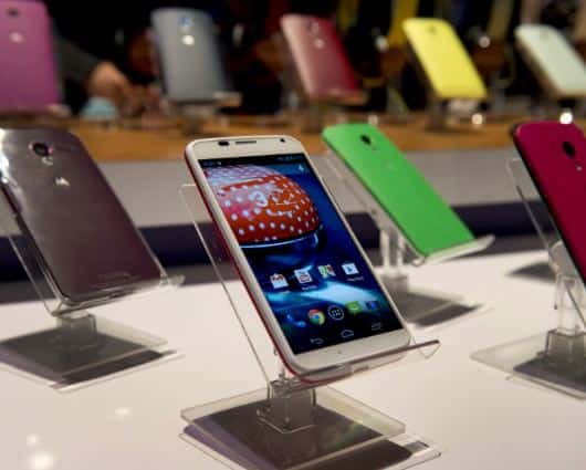 Google compró Motorola Mobility por 12.500 millones de dólares. Foto: AFP