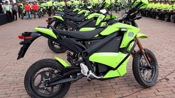 Motos eléctricas de la Policía de Bogotá están fuera de servicio