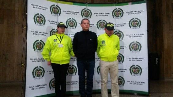 Jair Sánchez, alias 'Mueble fino'. Foto: Policía Nacional.