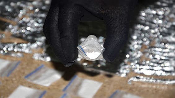 La mujer capturada junto con los alucinógenos fueron dejados a disposición de la autoridad judicial competente. Foto Policía Nacional