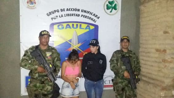 Las investigaciones continúan para dar con la captura de los otros cómplices de este repudiable hecho. Foto Ejército Nacional