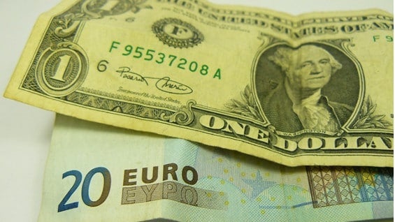 El indicador afectado fue la tasa entre el euro y el dólar. Foto: FreeImages