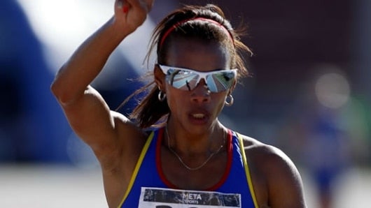 La atleta colombiana Muriel Coneo. Foto: EFE