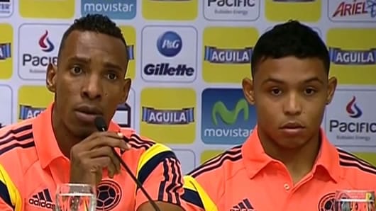 Amaranto Perea y Luis Fernando Muriel. Foto: Noticias RCN.