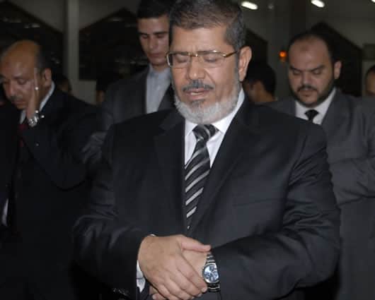 El depuesto presidente de Egipto Mohamed Mursi. Foto: AFP.