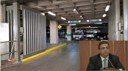 El senador Musa Besaile en la Corte Suprema.