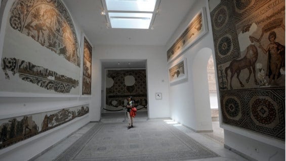 Museo de Bardo, uno de los más importantes del país. Foto. AFP