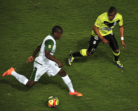 Los equipos se encontrarán en el Atanasio Girardot de Medellín. Foto: AFP