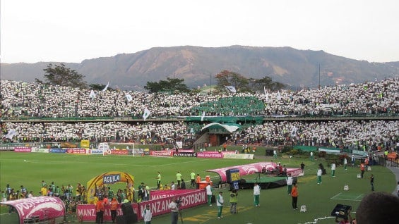 Estadio Atanasio Girardot, Nacional vs Millonarios. Foto: @nacionaloficial
