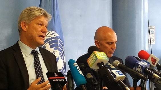 Fabrizio Hoschild, coordinador de las Naciones Unidas en Colombia. Foto: ONU.